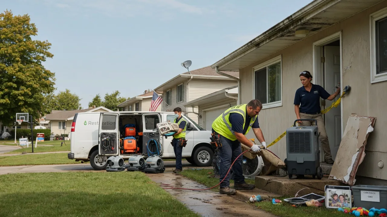 Water Damage Restoration in Hillsville, PA near me